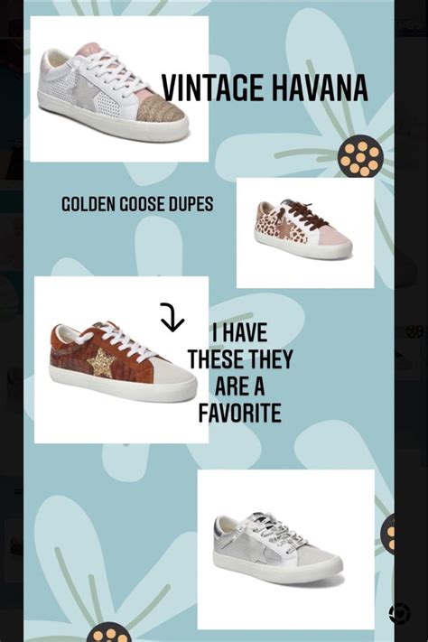 golden goose shoe lace dupes|golden goose dupes vintage havana.